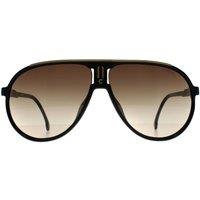 Carrera Men's Aviator Black Brown Gradient Champion/N