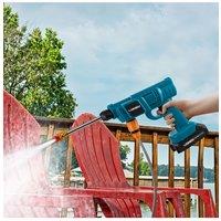 18.5V Portable Cordless Handheld High-Pressure Washer with 5m Hose, 1 Battery, 3 Nozzles,6-8m Range Distance Battery Pressure Cleaner for Washing Car