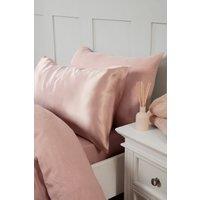 Silky Silks 100% Mulberry Silk Standard Pillowcase in Dusty Pink | Size: Standard Pillow Case