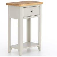 Rest Relax Windham Painted Telephone Table in Grey | Size: Z