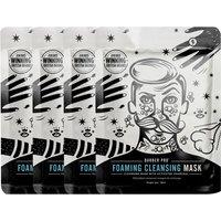 BARBER PRO Men's Foaming Cleansing Mask - Pack Of 4