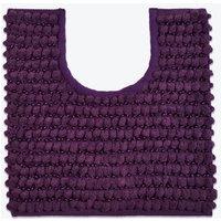 Allure Bath Fashions Sparkle Bobble Non-Slip Pedestal Mat in Purple