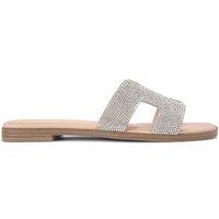 'Raven Bling2' Fabric Sandals
