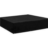 Berkfield Home Garden Furniture Cover 8 Eyelets 200x200x70 cm in Black | Size: 200 x 200 x 70 cm