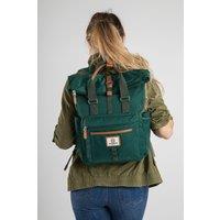 Seventeen London 'Canary Wharf' 12L Roll Top Backpack in Emerald