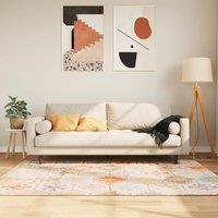 Berkfield Home Rug Washable Multicolour 160x230 cm Anti Slip | Size: 100 cm diameter