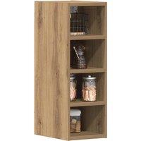 Berkfield Home Hanging Cabinet Artisan Oak 20x29.5x60 cm Engineered Wood in Brown