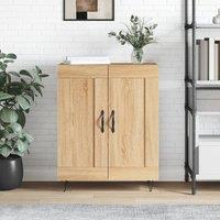 Berkfield Home Sideboard Sonoma Oak 69.5x34x90 cm Engineered Wood in Brown