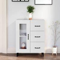 Berkfield Home Sideboard White 69.5x34x90 cm Engineered Wood