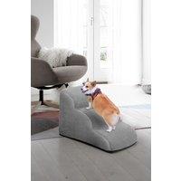 Grey Non Slip Pet Pedal with Detachable Cover