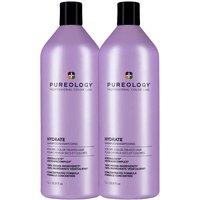 Pureology Hydrate Shampoo 1000ml Double in Clear