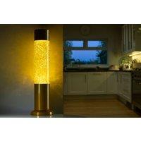 Nova Lighting Yellow Glitter Lamp | Size: Medium