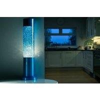 Nova Lighting Blue Glitter Lamp in Baby Blue | Size: Medium
