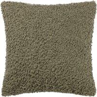 Yard Cabu Chunky Boucle Cushion in Khaki | Size: 55 cm x 55 cm