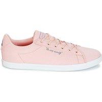 Le Coq Sportif Women's Metallic Lace Up Pink Canvas Plimsolls | Size: 3.5