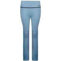 BoxRaw Women's Stretch High Waisted Baby Blue Logo Valerie Leggings | Size: Small
