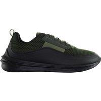 Henleys Men's Silva Khaki/Black Running Shoes in Black | Size: 8