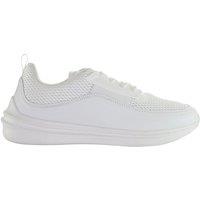 Henleys Men's Silva White Running Shoes | Size: 10