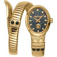 Roberto Cavalli Women's Snake Stainless Steel Gold watch