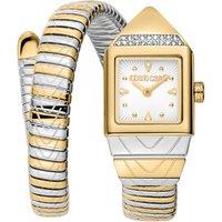 Roberto Cavalli Women's Women Snake Stainless Steel Two Tone Silver & Gold Color Watch