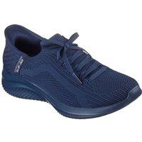 Skechers Women's Ultra Flex 3.0 Pure Color Trainers in Dark Navy | Size: 8