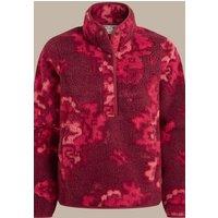 Craghoppers Women's National Trust Rosemary II Overhead Fleece in Wine | Size: 20