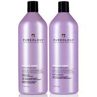 Pureology Hydrate Sheer Shampoo Conditioner Duo in Clear