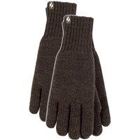 Heat Holders Men's 2 Pairs Thermal Gloves with Protective Ribbed Cuff in Green | Size: S/M