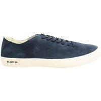 Seavees Men's Racquet Club Lace-Up Blue Suede Leather Shoes | Size: 9