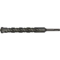 Loops 26 x 250mm SDS Plus Drill Bit - Fully Hardened & Ground - Smooth Drilling