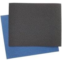 Loops 25 Pack Blue Twill Emery Sheet 230 x 280mm - Flexible & Tear Resistant - 150 Grit