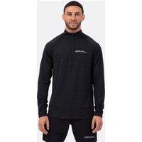 Fine White Line Men's Comet 1/4 Zip Jacket in Black | Size: Small