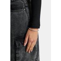 Cernucci Women's Womens 3mm Tennis Bracelet in Metallic Silver | Size: 6 inches