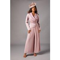 Petite Tailored Pleat Trouser Jumpsuit