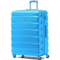 Flight Knight 25 Medium Suitcase Check-in Hold Luggage Hard Shell 4 Wheels TSA Lock in Turquoise | Size: Large