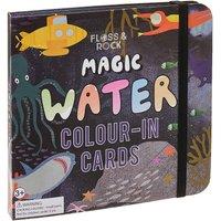 Floss & Rock Magic Colour-In Activity Card Set - Deep Sea in Black