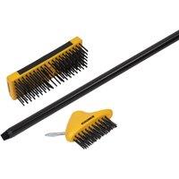 Roughneck Patio & Decking Brush Set 3 Piece