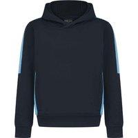 Finden & Hales Team Contrast Hoodie in Mid Navy | Size: 3-4 Years