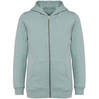 Native Spirit Full Zip Hoodie in Jade | Size: 10-12 Years