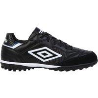 Umbro Men's Speciali Eternal Team Nt Grain Leather Astro Turf Trainers in True Black | Size: 8