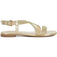 Dune London Women's 'Lope' Sandals in Metallics | Size: 4