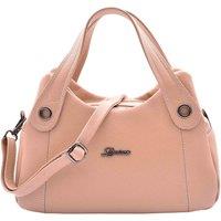House of Leather Women's Womens Real Leather Shoulder Bag Small Size Handbag Daisy Rose
