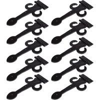 Hammer and Tongs Arrowhead T-Hinge - W300mm - Black - Pack of 10 | Size: 10000mm x 520mm