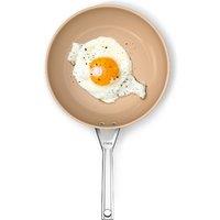 Ninja Frying Pan Non-Stick Extended Life Ceramic 28cm CW90028UK in Grey