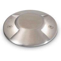 Netlighting Rocket LED 1 Light Outdoor Recessed Light Steel IP65 in Grey