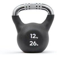 adidas 12kg Cast Iron Kettlebell in Black