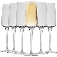 Bormioli Rocco Aurum Champagne Flutes - 230ml - Pack of 24 in Clear