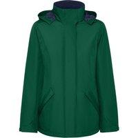 ROLY Women's America Padded Parka in Bottle Green | Size: Small