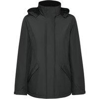 ROLY Women's America Padded Parka in Jet Black | Size: 2XL