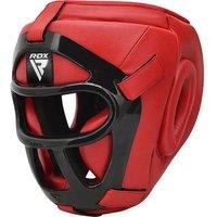 RDX SPORTS Head Guard Grill T1 Full in Red | Size: Small